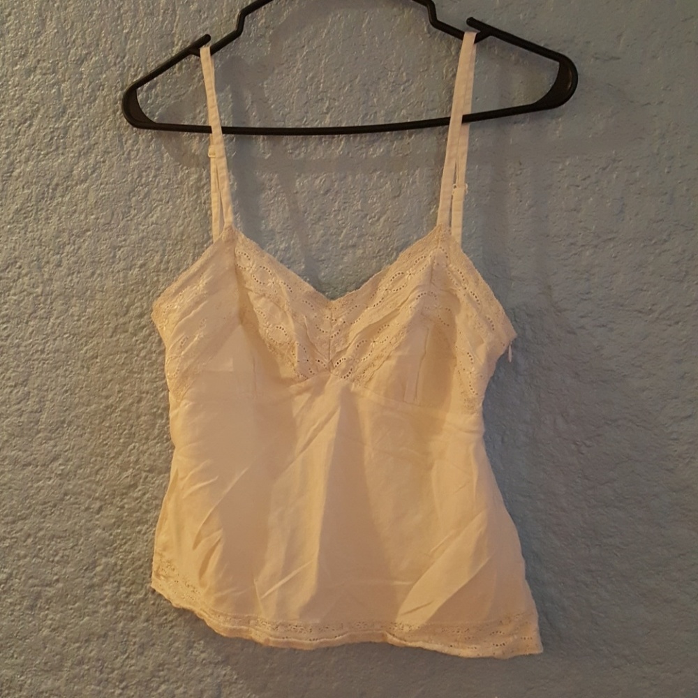 Lucky Brand Tank Top with Lace Trim (Damaged)